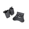 porte chargeur double glock noir